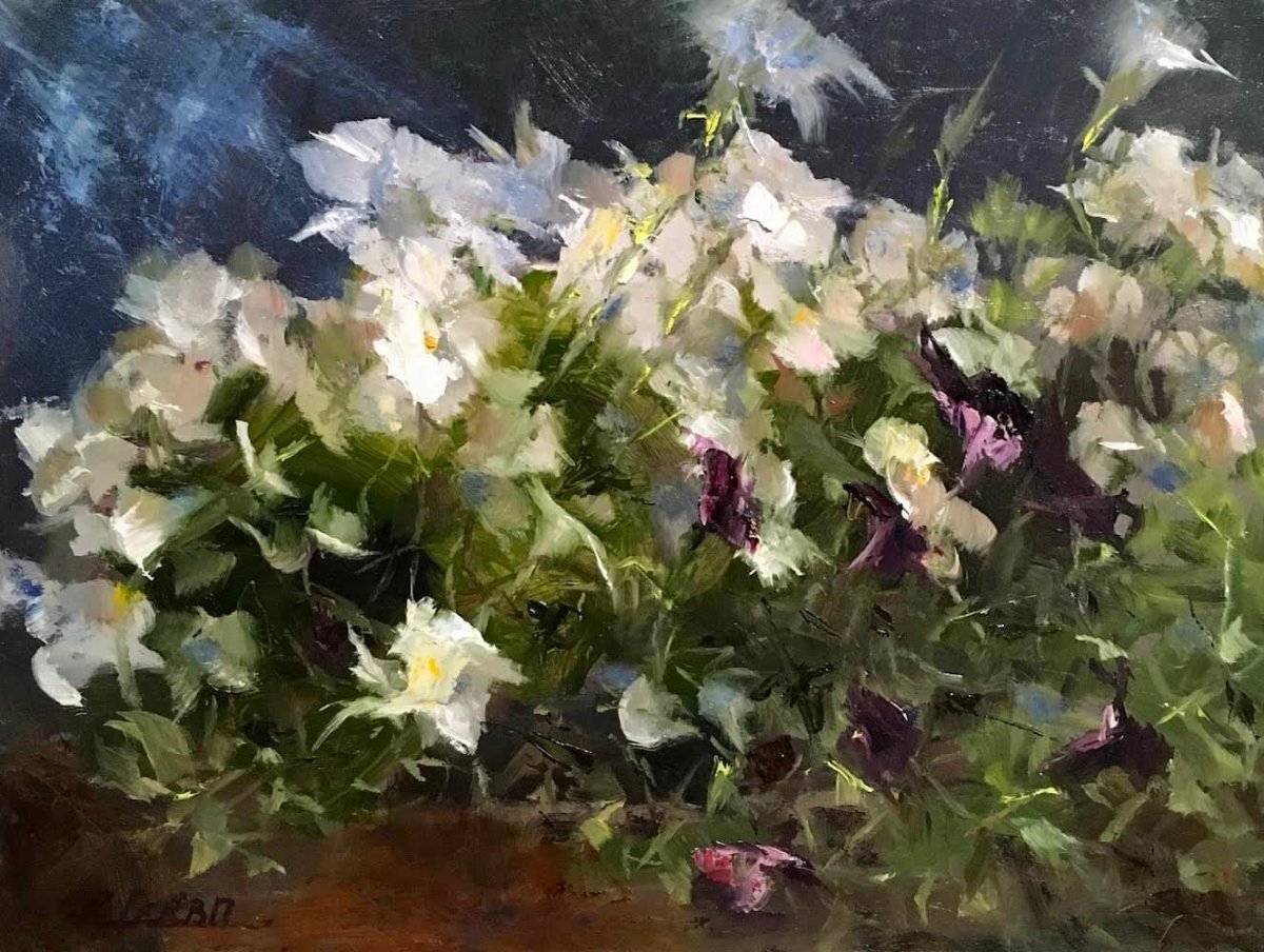 Flower Bed by Rosanne Cerbo at LePrince Galleries